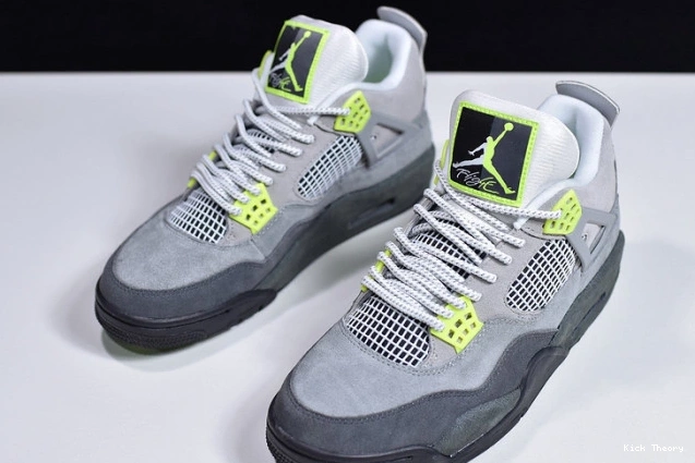 Kicked Out Shoe Store Jordan 4 SE Neon CT5342-007 Air 0803